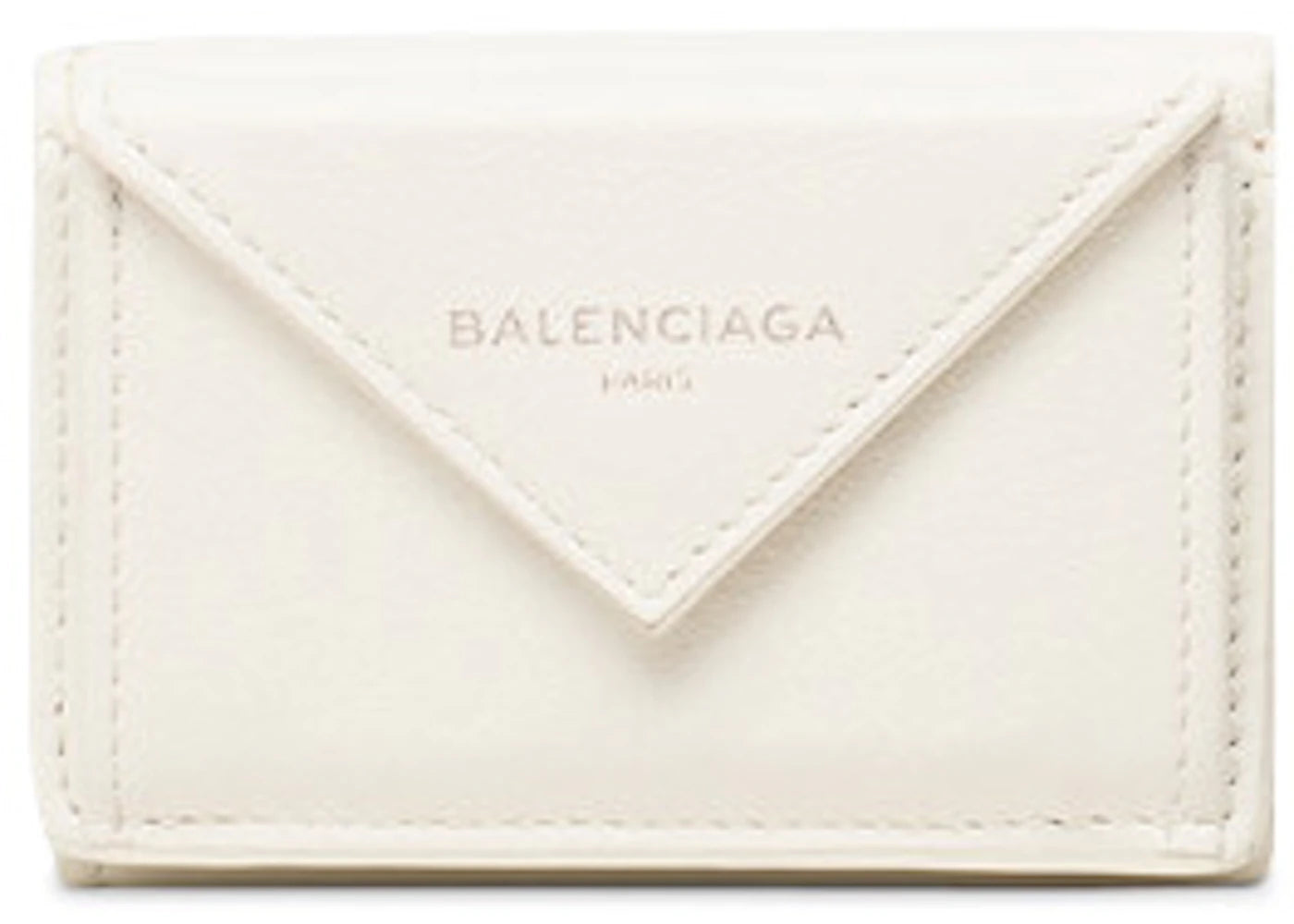 Balenciaga Papier Wallet Mini White