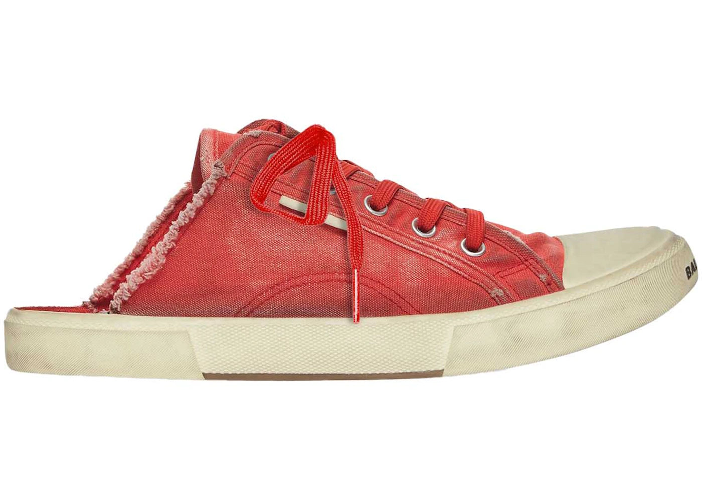 Balenciaga Paris Mule Red