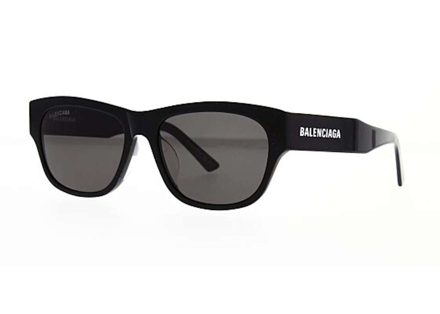 Balenciaga Rectangle Sunglasses Black (BB0164S)