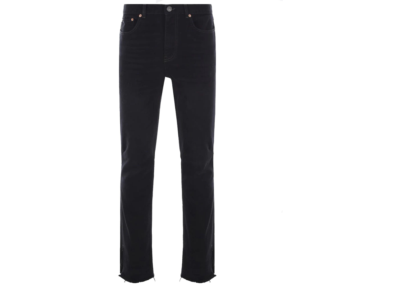 Balenciaga Regular Fit Denim Jeans Black