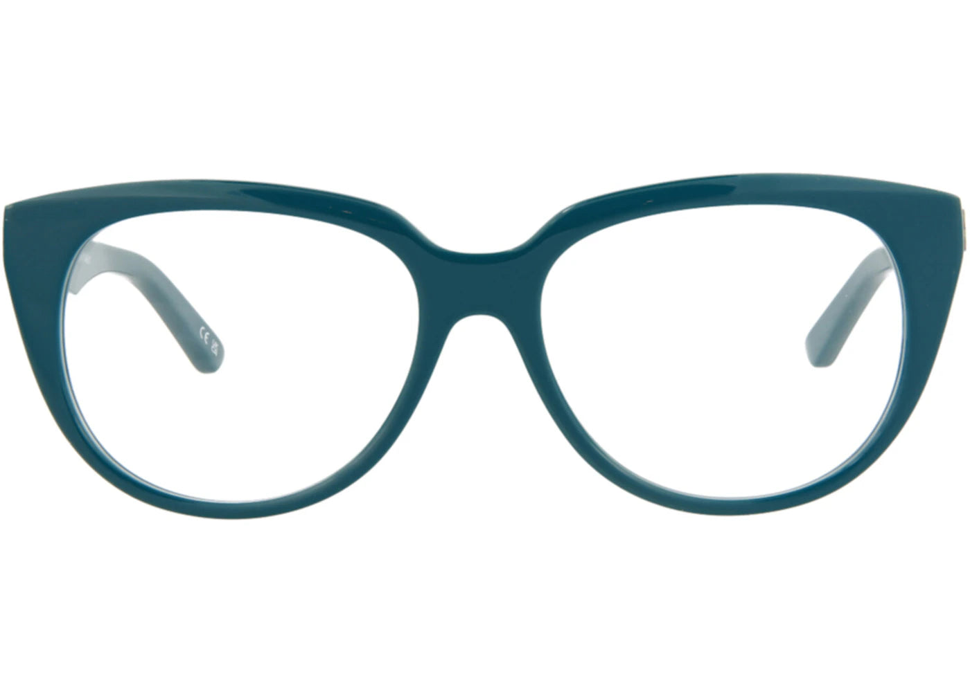 Balenciaga Round-Frame Acetate Optical Frames Blue Blue Transparent (BB0131O-30010040-007)