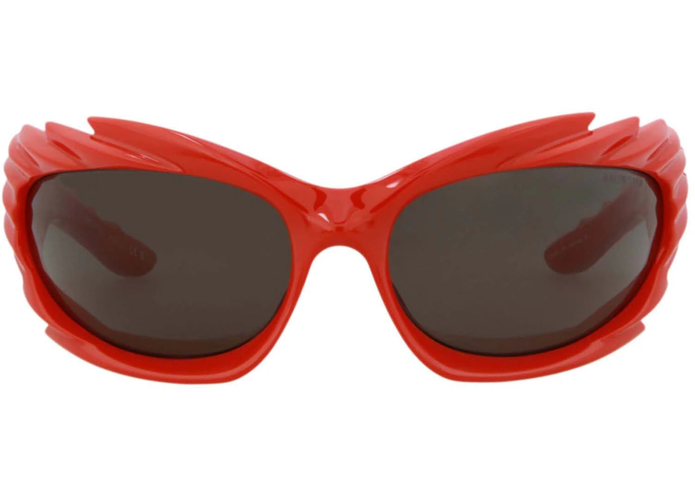 Balenciaga Shield-Frame Bio Injection Sunglasses Red/Grey (BB0255S-30013967-004-60032)