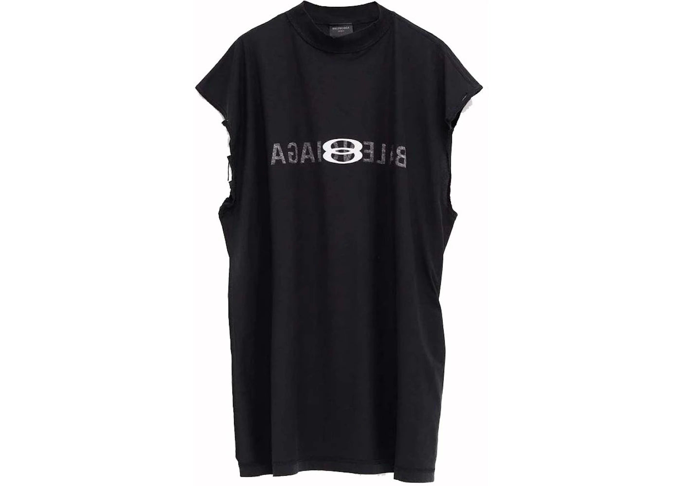 Balenciaga Sleeveless T-shirt Black