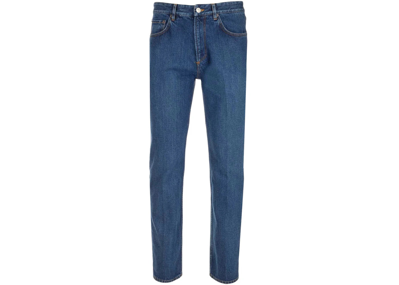 Balenciaga Slim Fit Jeans Blue