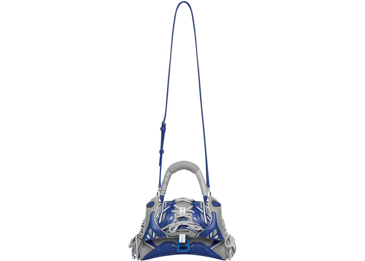 Balenciaga Sneakerhead Top Handle Small Blue/Grey