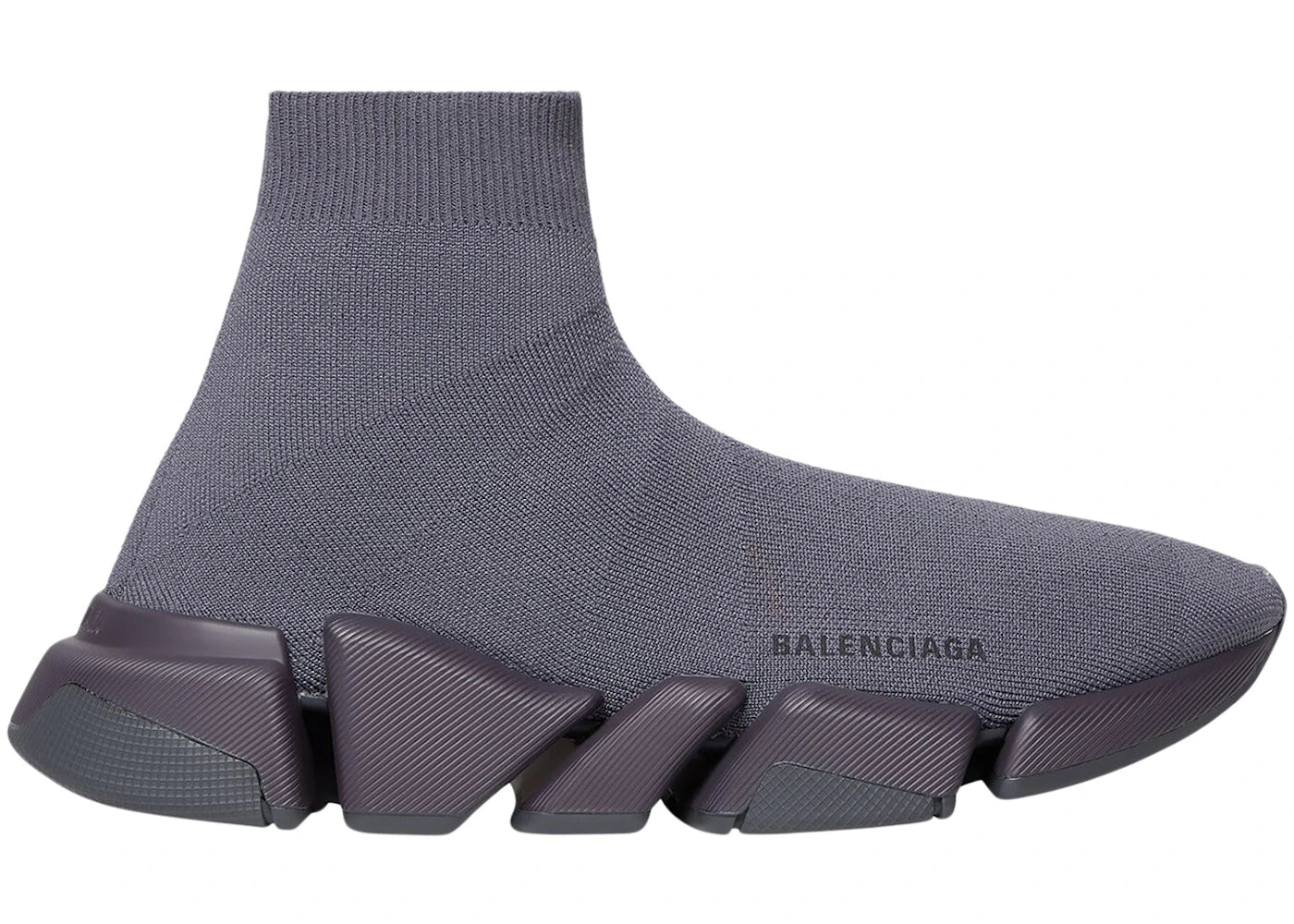 Balenciaga Speed 2.0 Dark Grey Recycled Knit