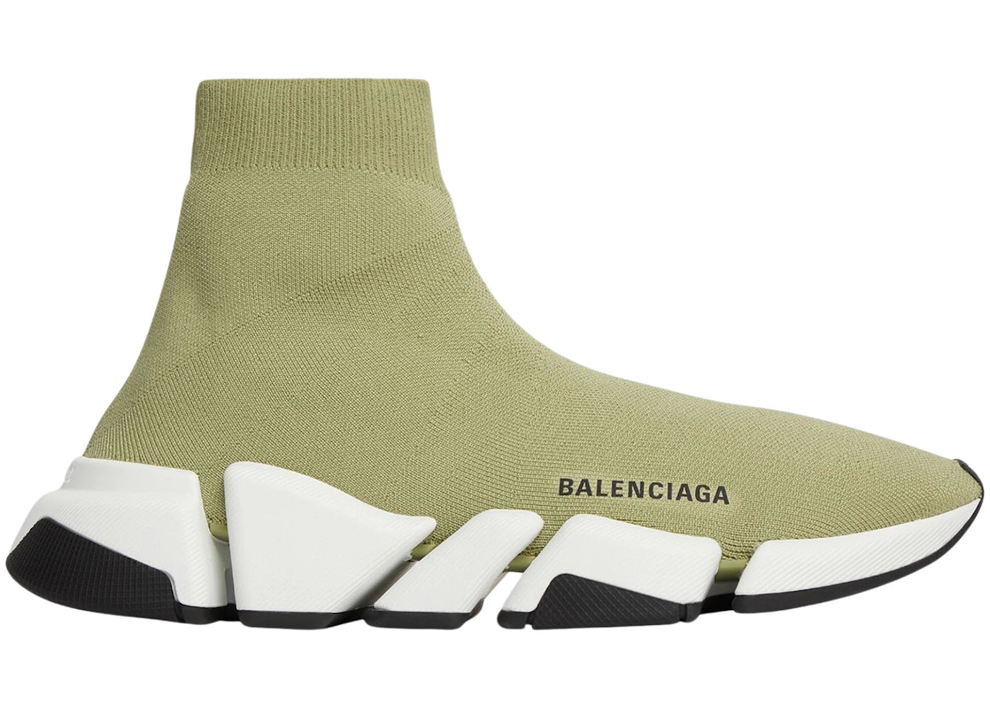 Balenciaga Speed 2.0 Recycled Knit Green (Women's)