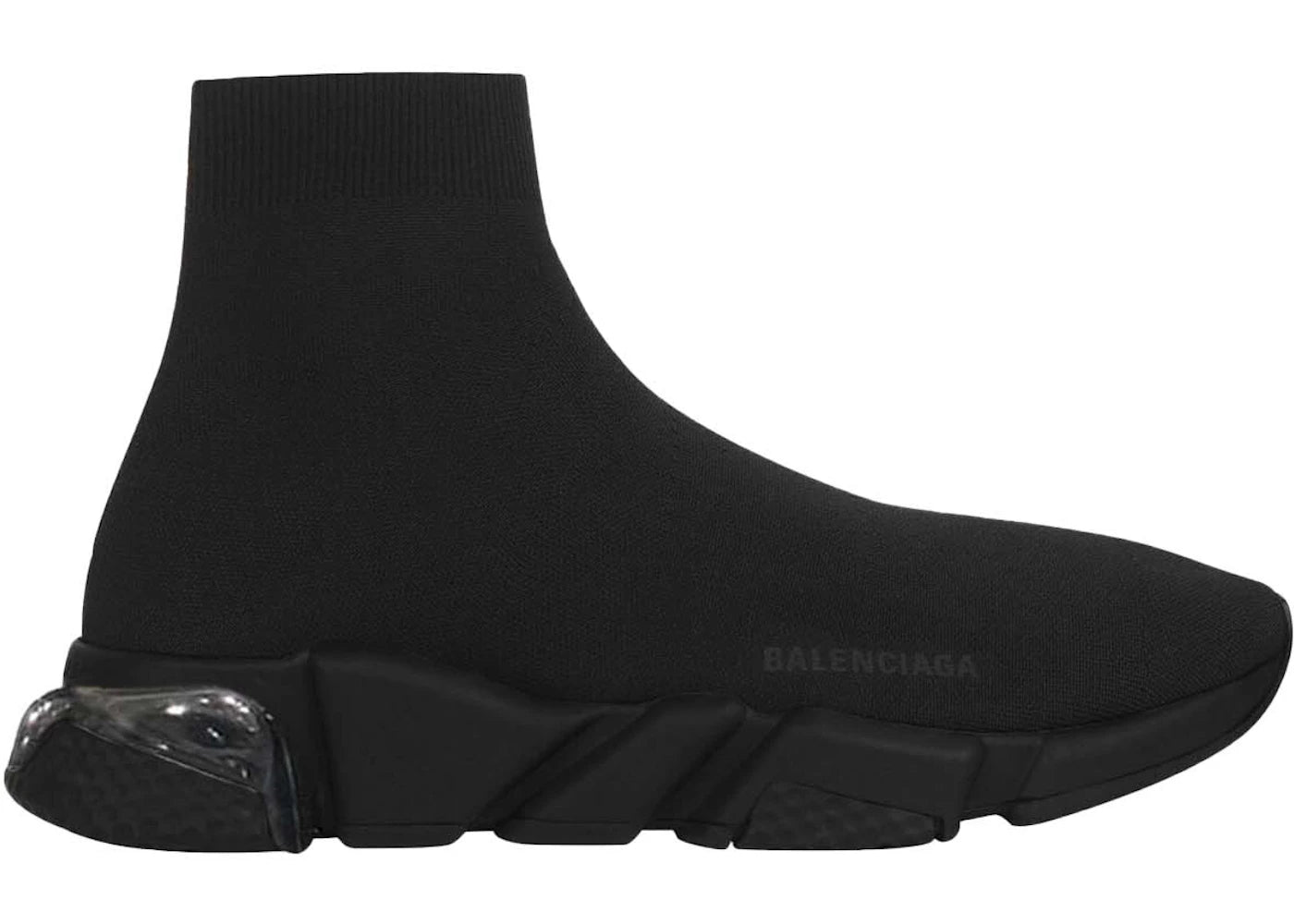 Balenciaga Speed Clear Sole Black (Women's)