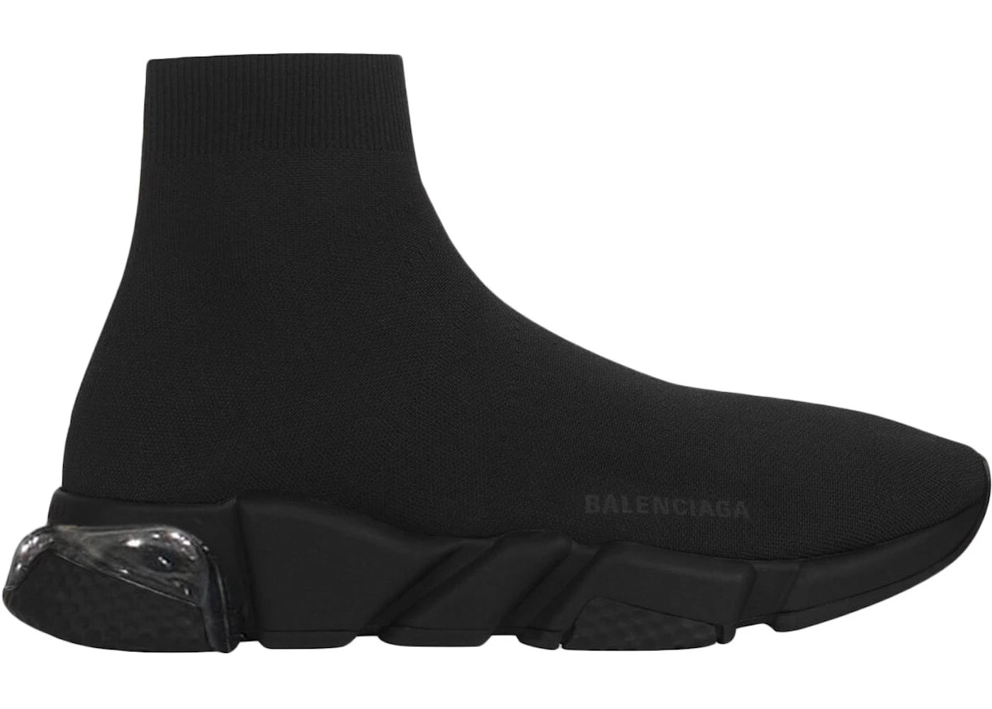 Balenciaga Speed Clear Sole Black