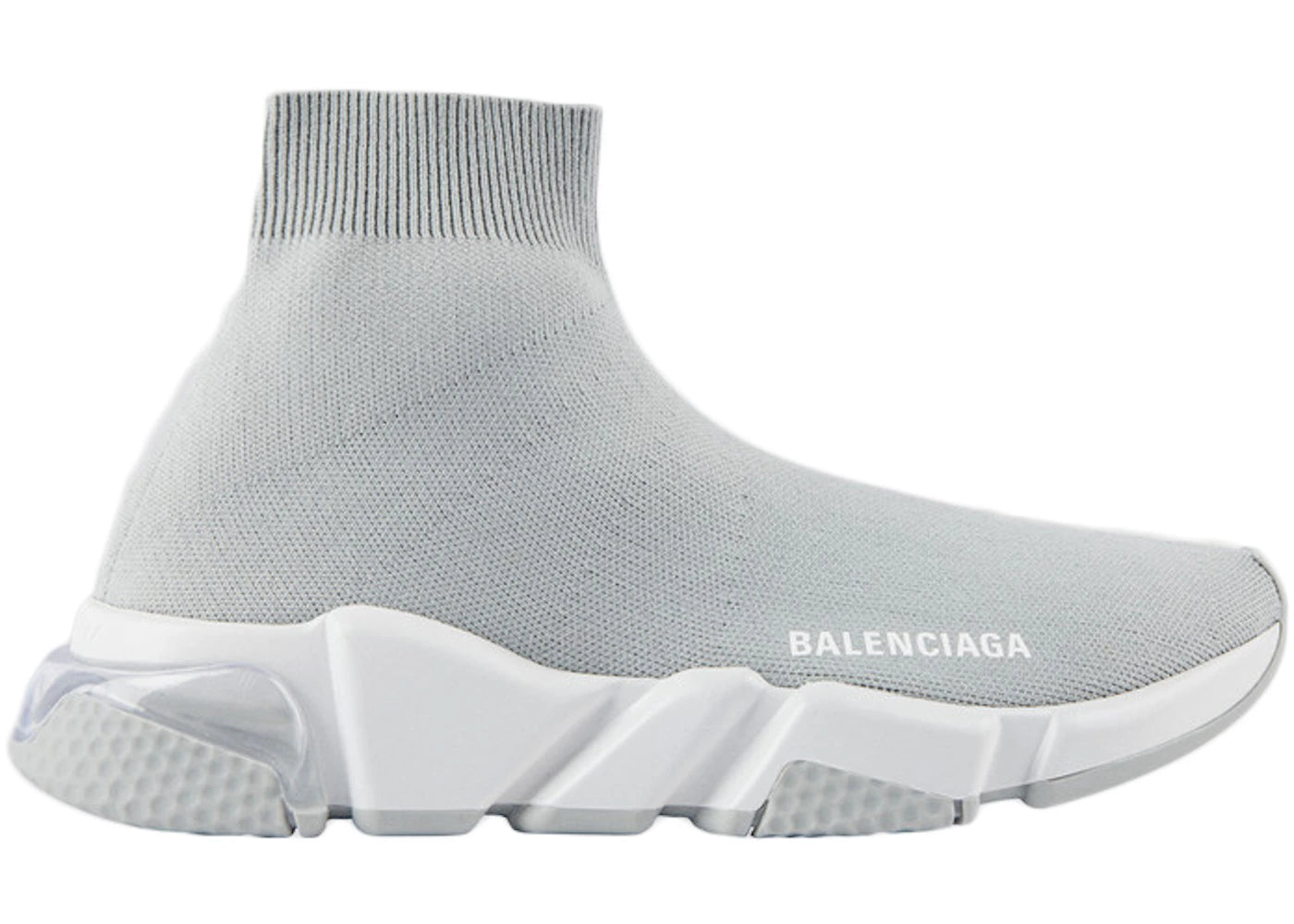 Balenciaga Speed Clear Sole Grey (Women's)