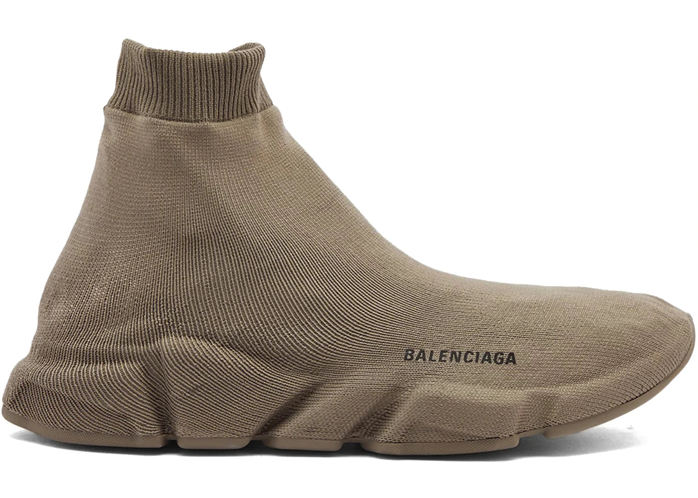 Balenciaga Speed Full Knit Taupe
