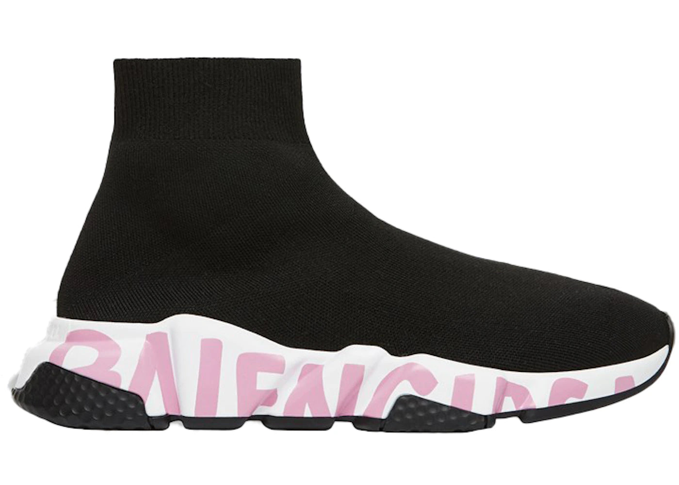 Balenciaga Speed Graffiti Black Pink (Women's)