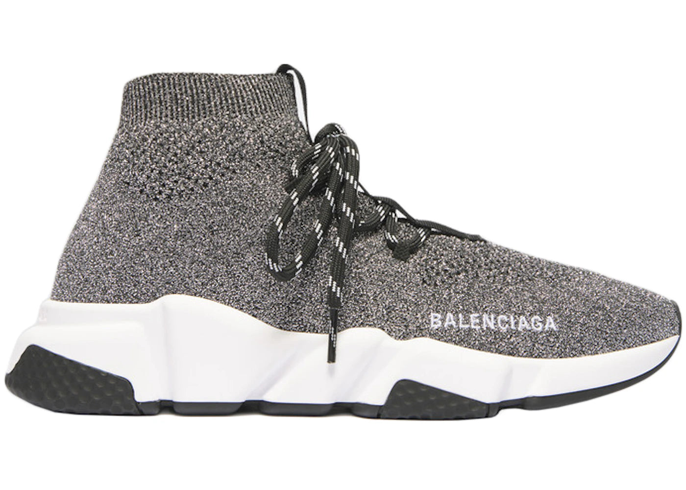 Balenciaga Speed Lace Up Black Cristal (Women's)