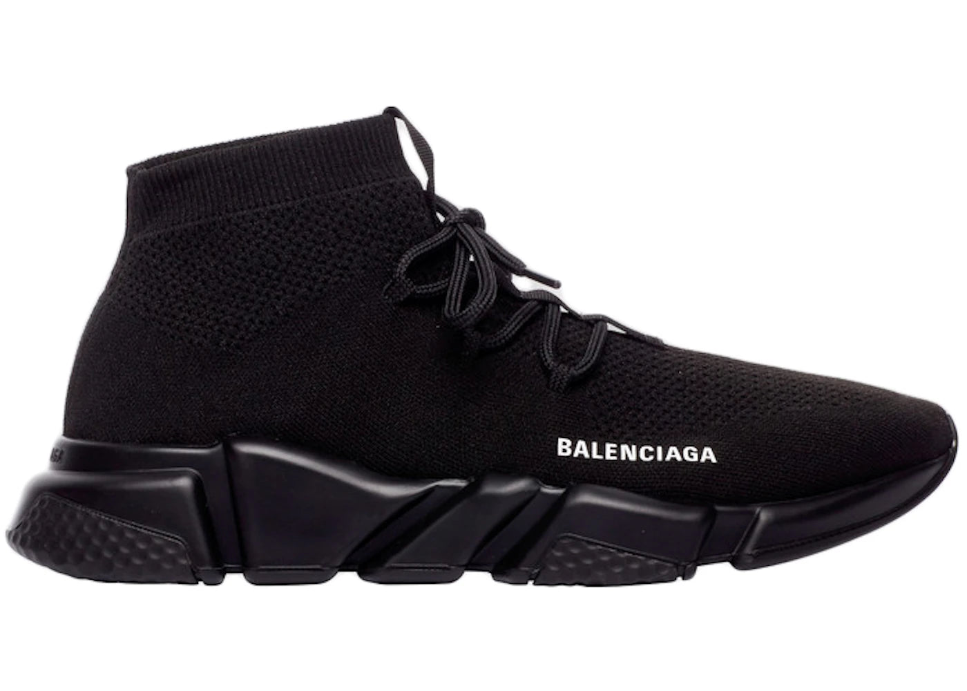 Balenciaga Speed Lace Up Triple Black