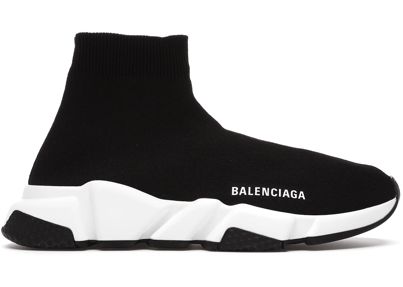 Balenciaga Speed Sneaker Black White Sole (Women's)