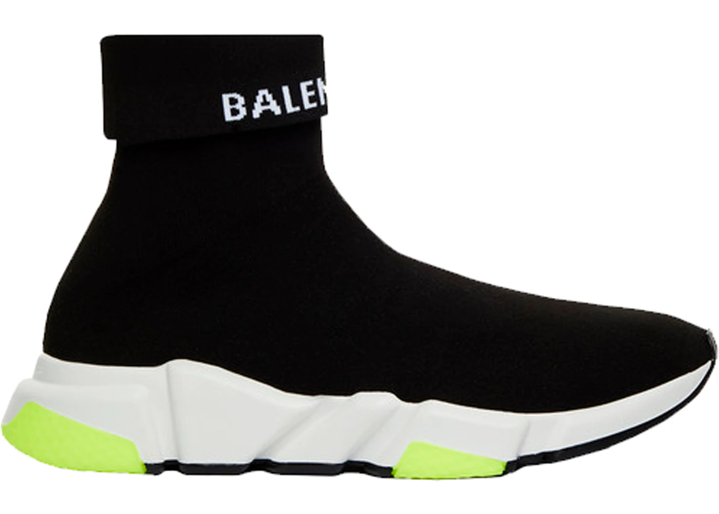 Balenciaga Speed Trainer Black White Volt