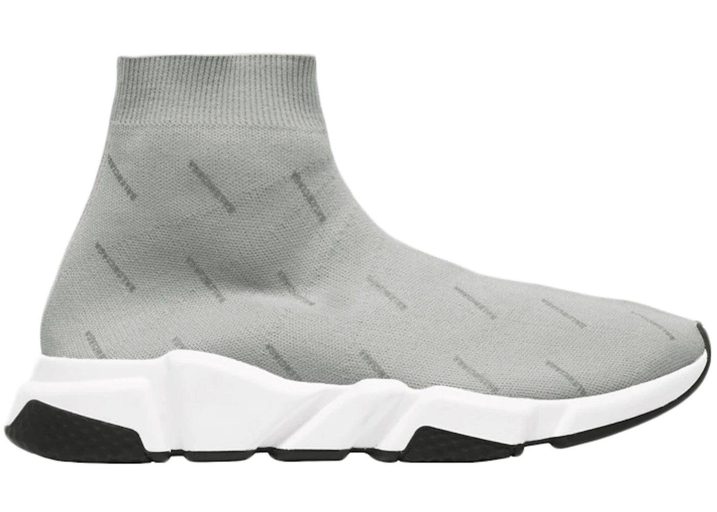 Balenciaga Speed Trainer Grey Logo