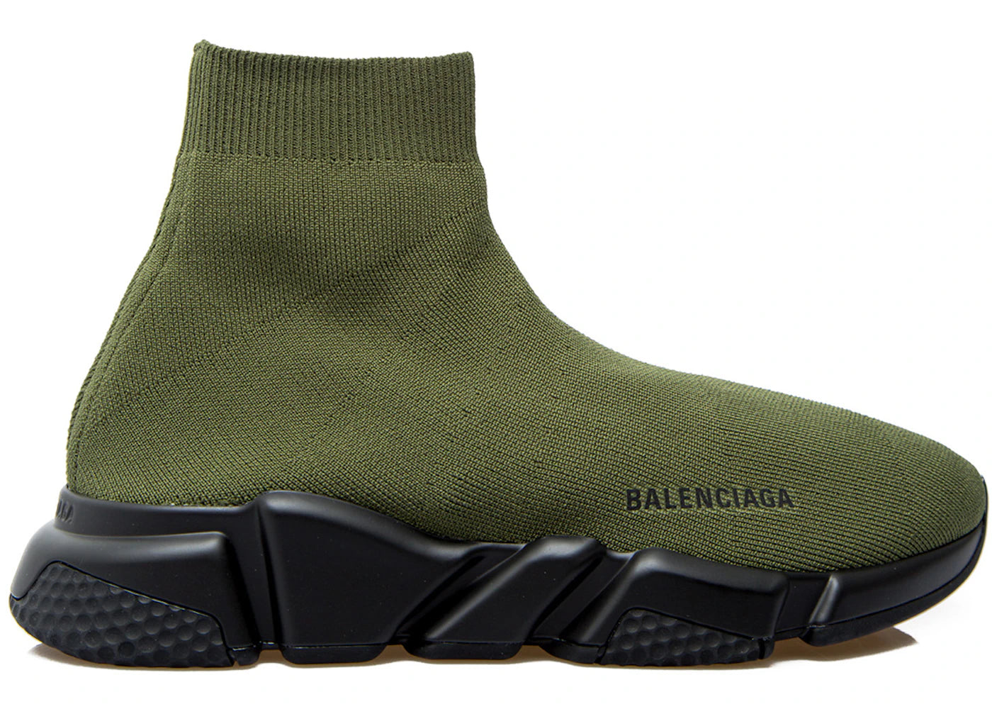 Balenciaga Speed Trainer Khaki Black