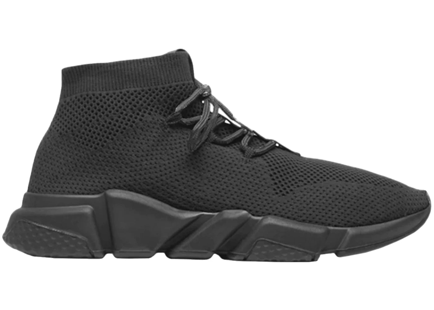 Balenciaga Speed Trainer Lace Up Black/Black
