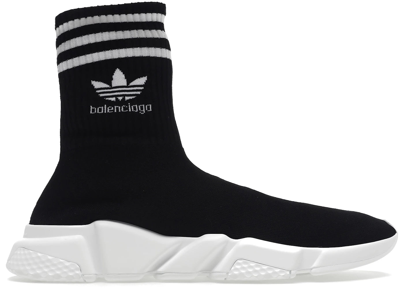 Balenciaga x adidas Speed Trainer Black White