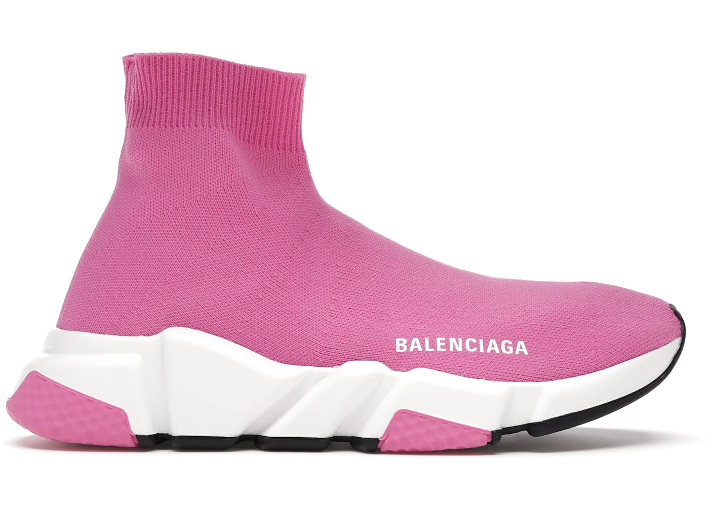 Balenciaga Speed Trainers Mid Pink White (Women's)