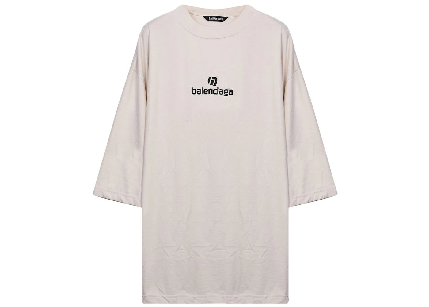 Balenciaga Sponsor Medium Fit T-shirt Ivory