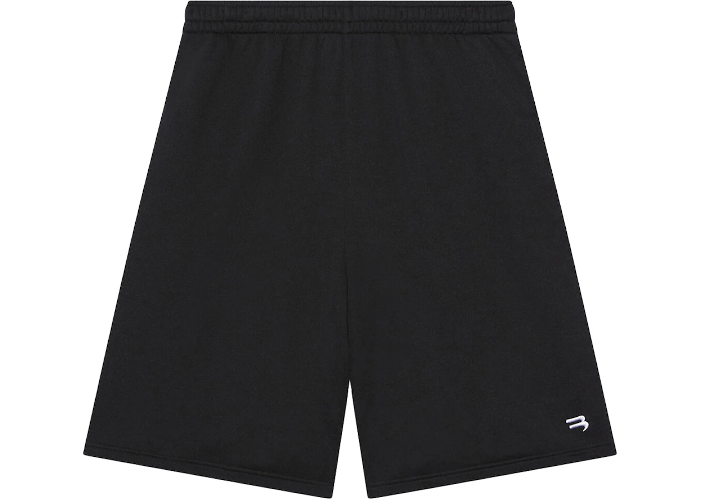 Balenciaga Sporty B Basketball Shorts Black/White