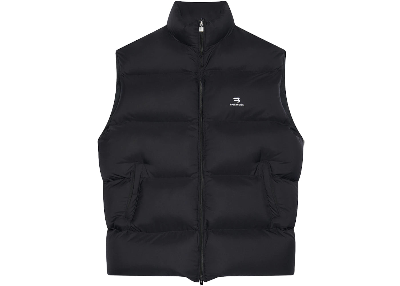 Balenciaga Sporty B Cosy Gilet Black/White