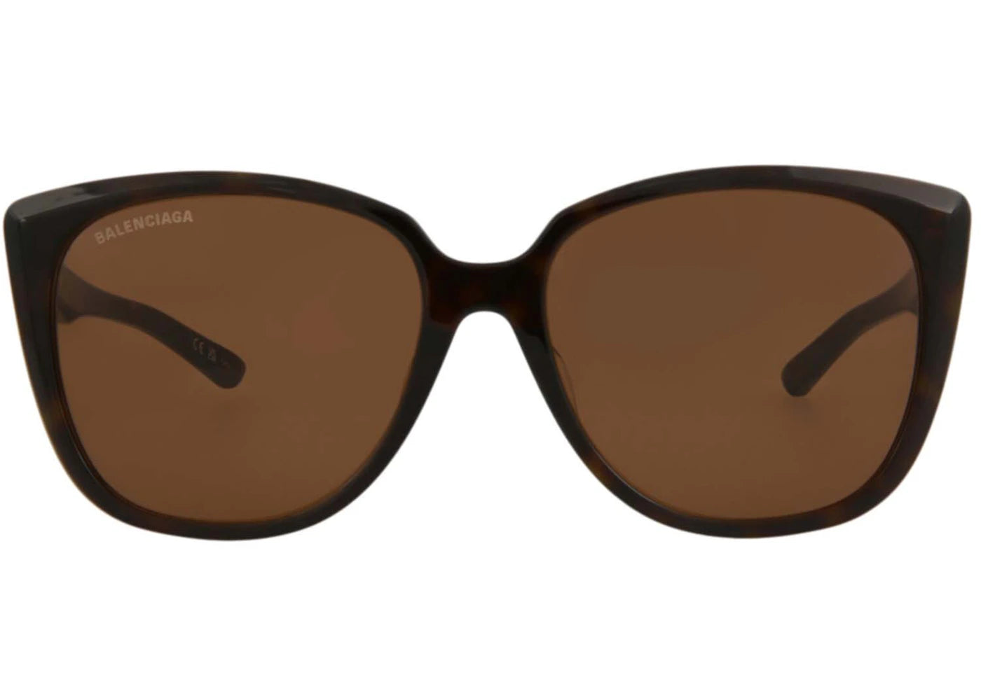 Balenciaga Square Frame Acetate Sunglasses Havana/Brown (BB0175SA-30011345-002-20355)