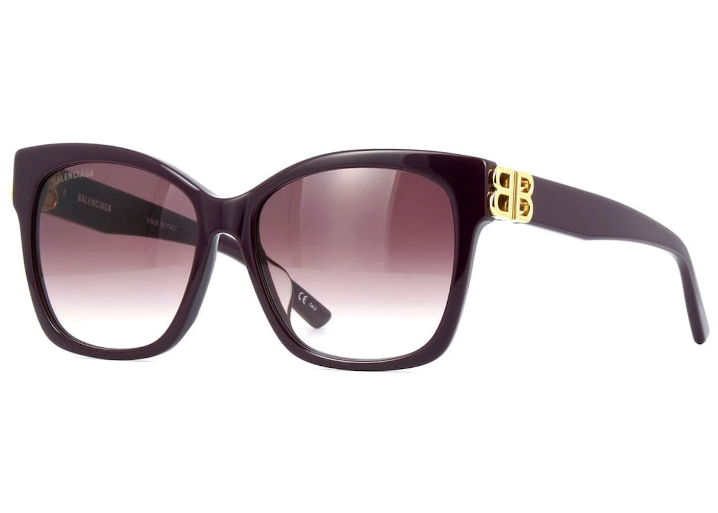 Balenciaga Square Sunglasses Violet/Red (BB102SA)