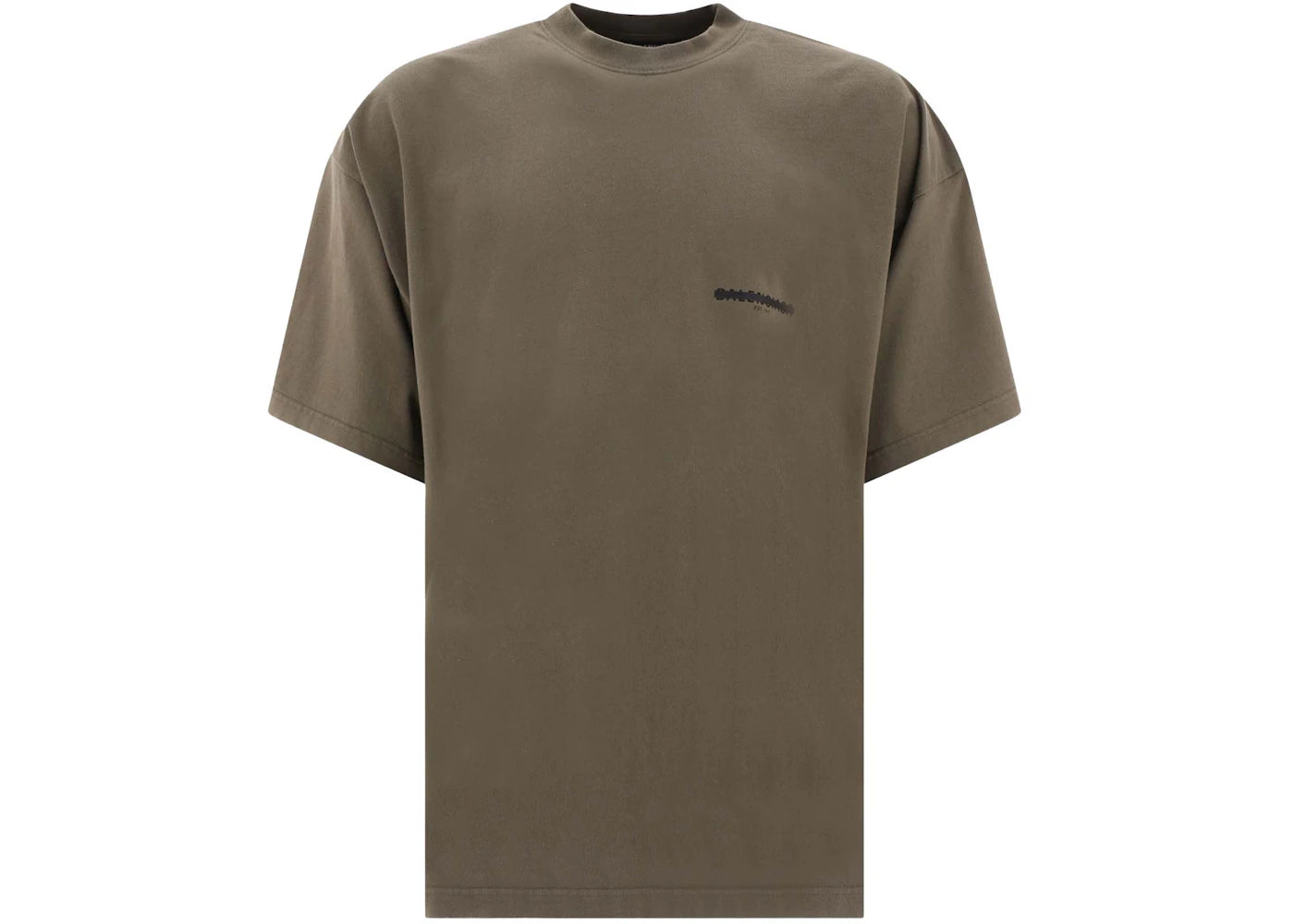 Balenciaga Strike 1917 T-Shirt Green