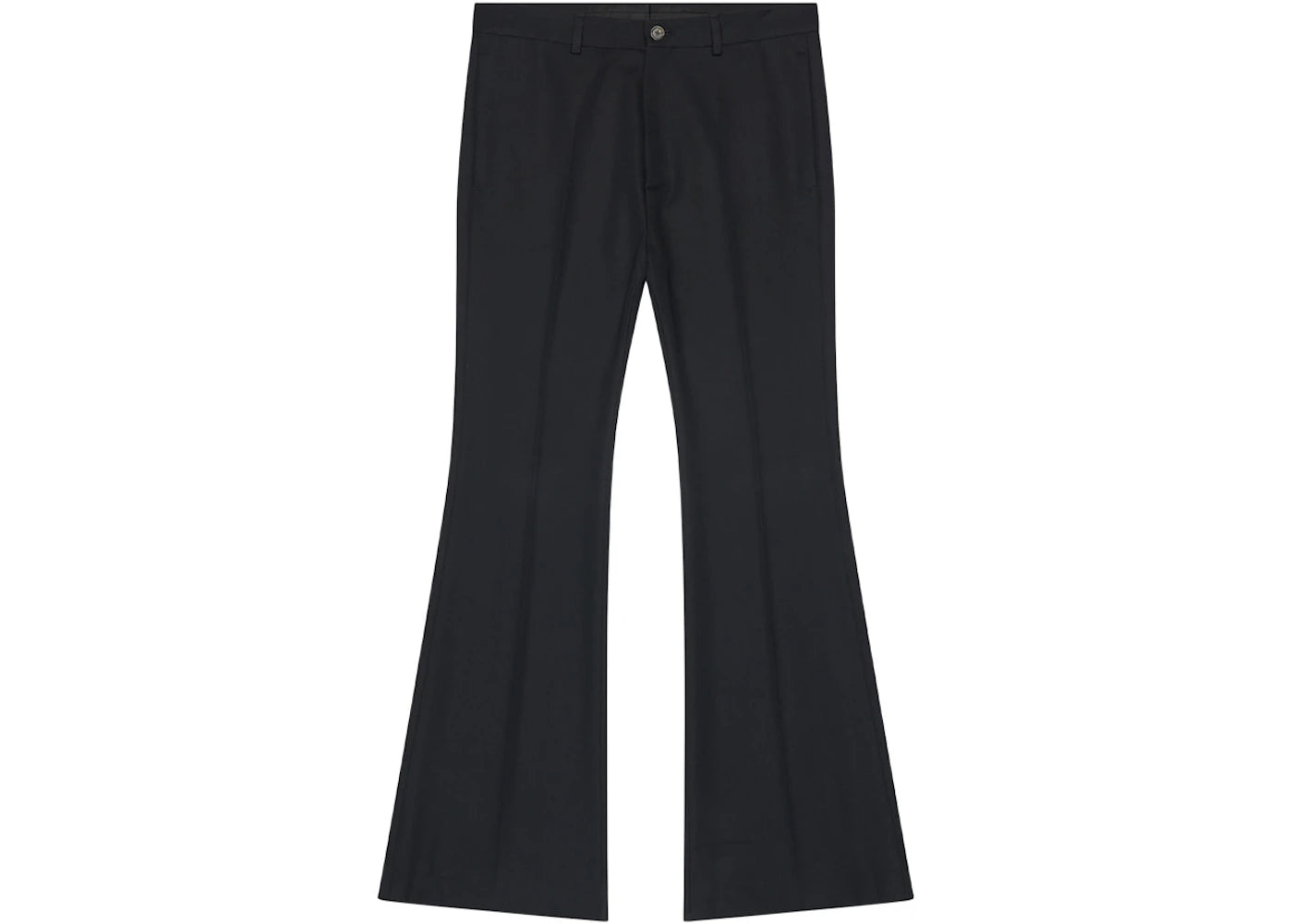 Balenciaga Tailored Flared Regular Fit Pants Black
