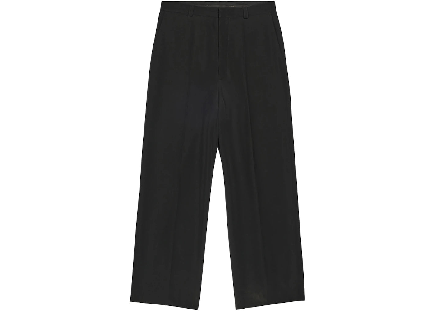 Balenciaga Technical Tailoring Twill Loose Pants Black