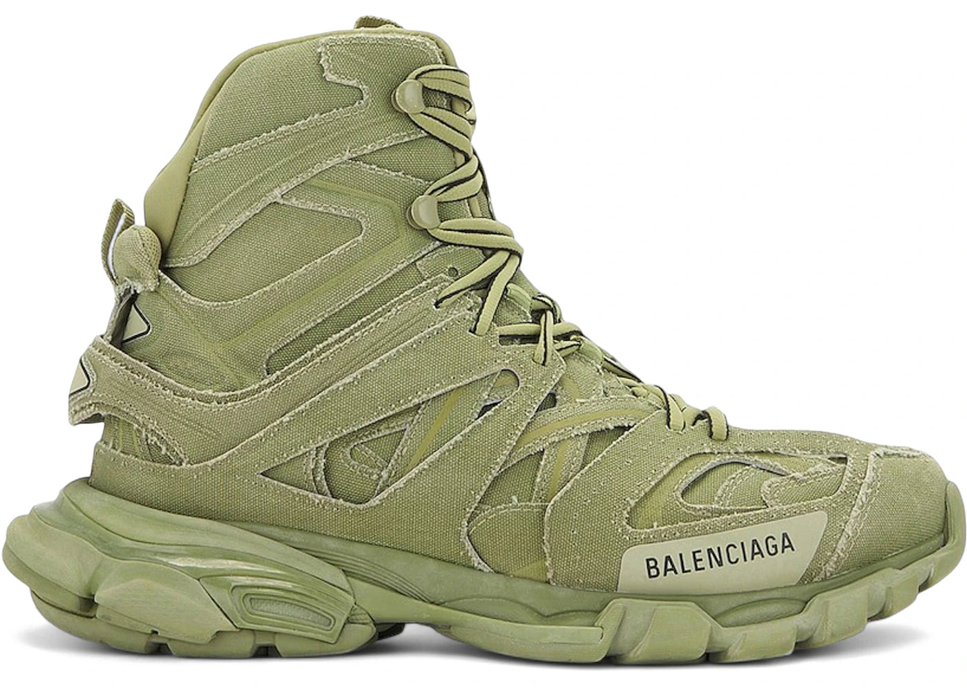 Balenciaga Track Hike Canvas Light Khaki Black (Women's)