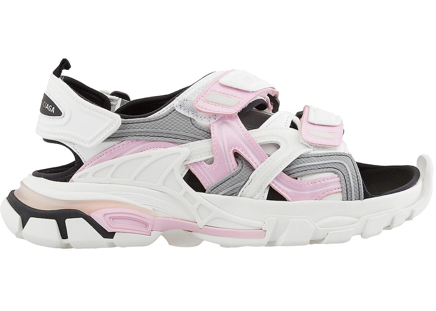 Balenciaga Track Sandal White Pink Grey (Women's)