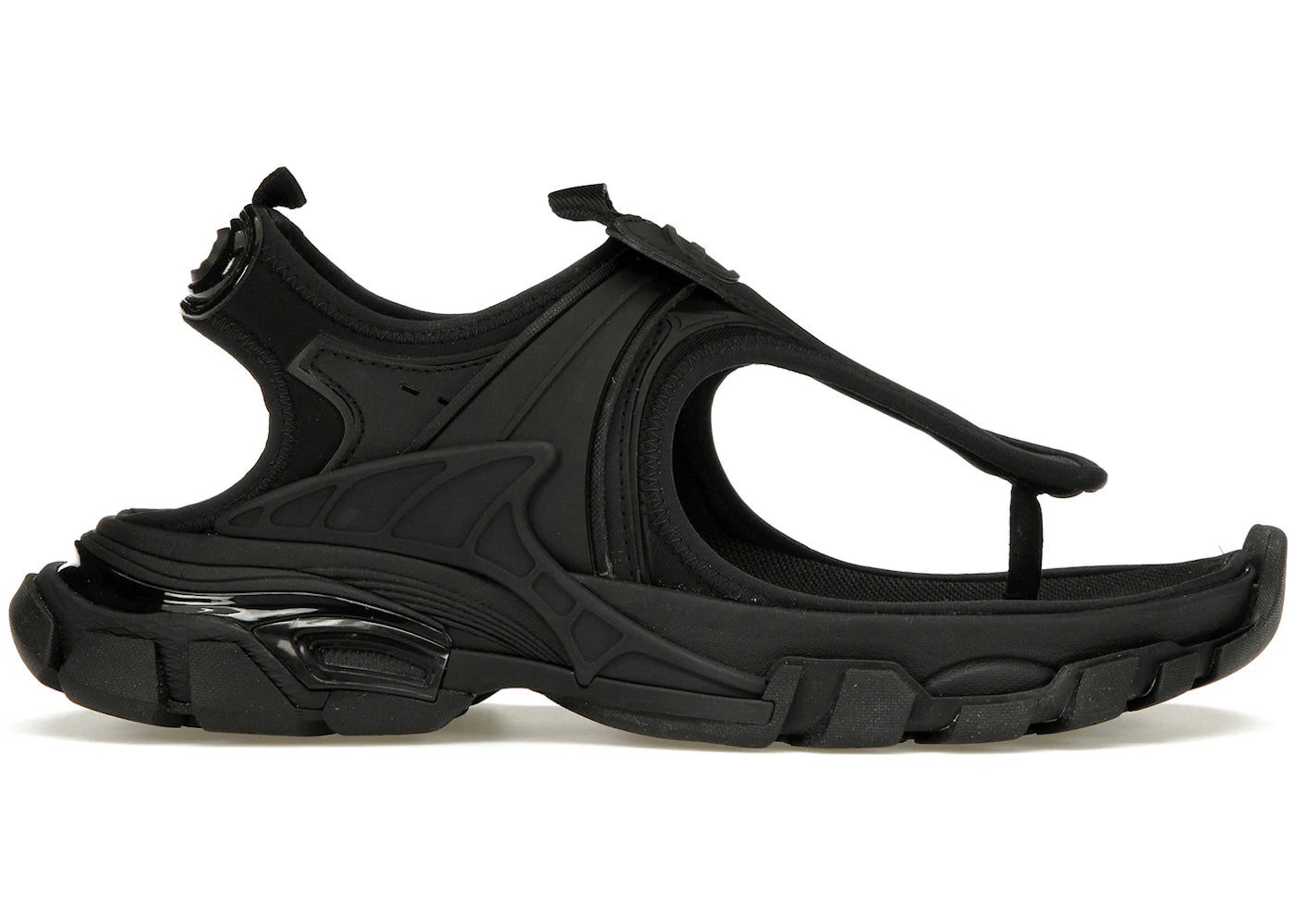 Balenciaga Track Thong Sandal Black (Women's)