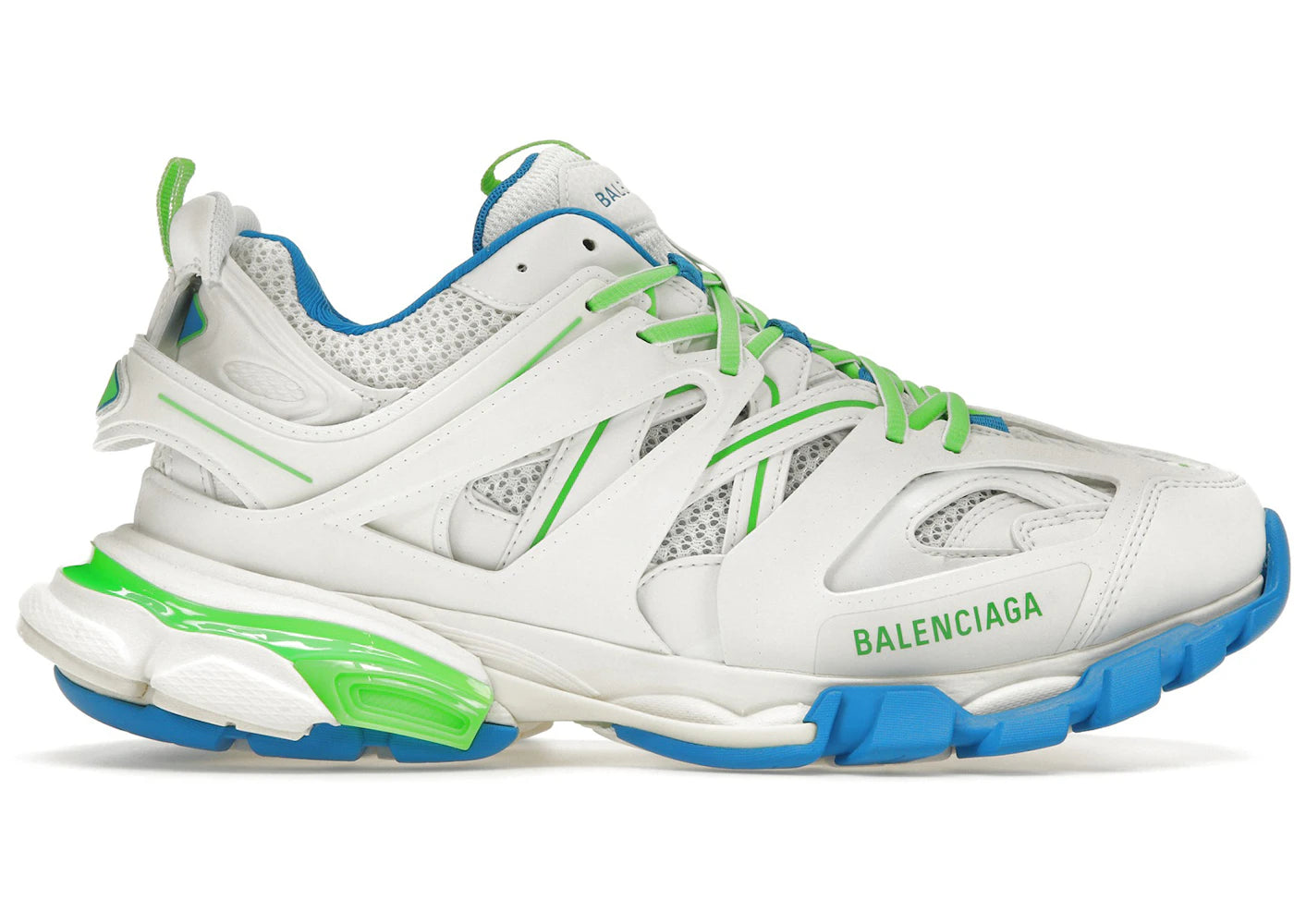 Balenciaga Track White Blue Green