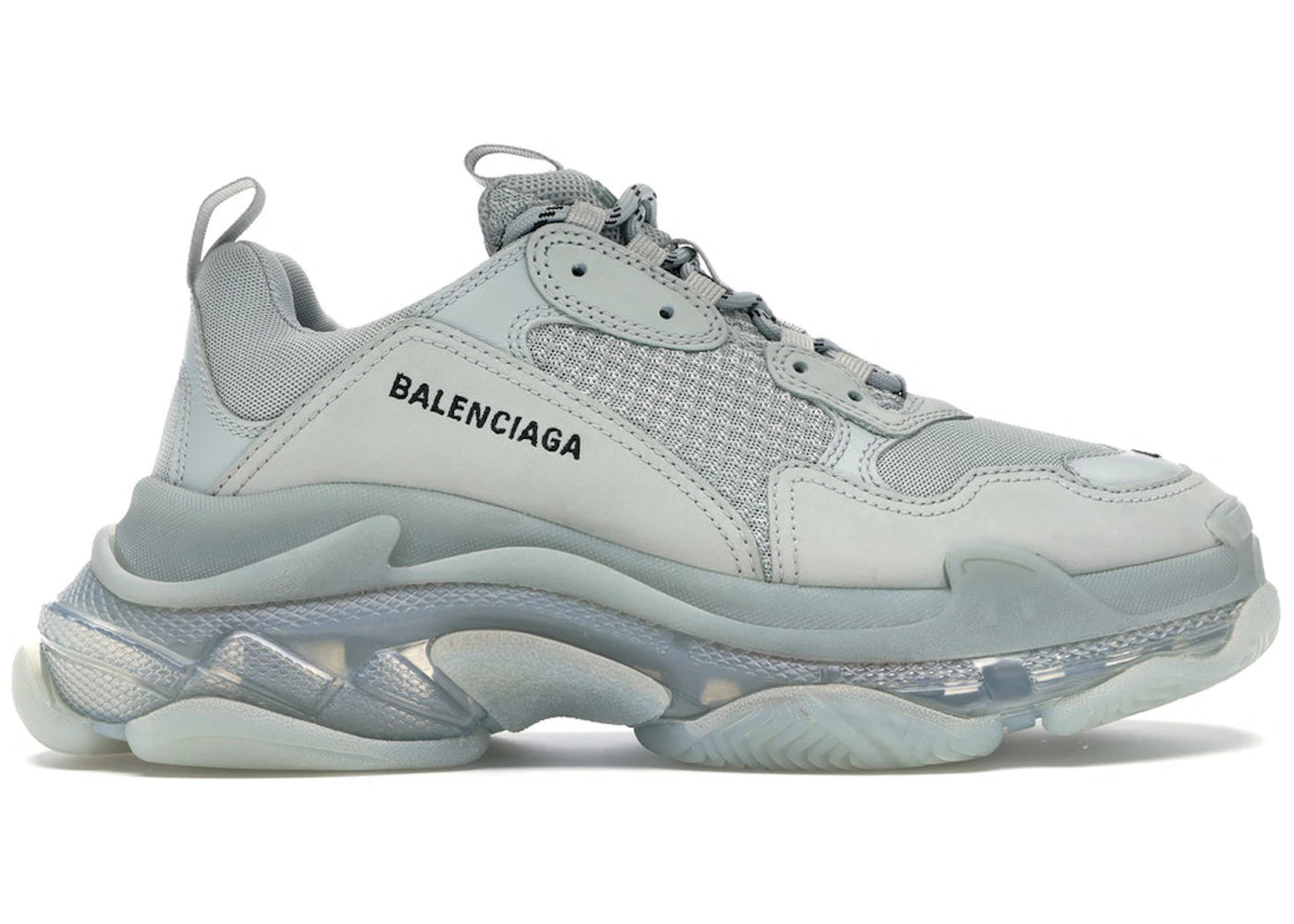 Balenciaga Triple S Clear Sole Grey