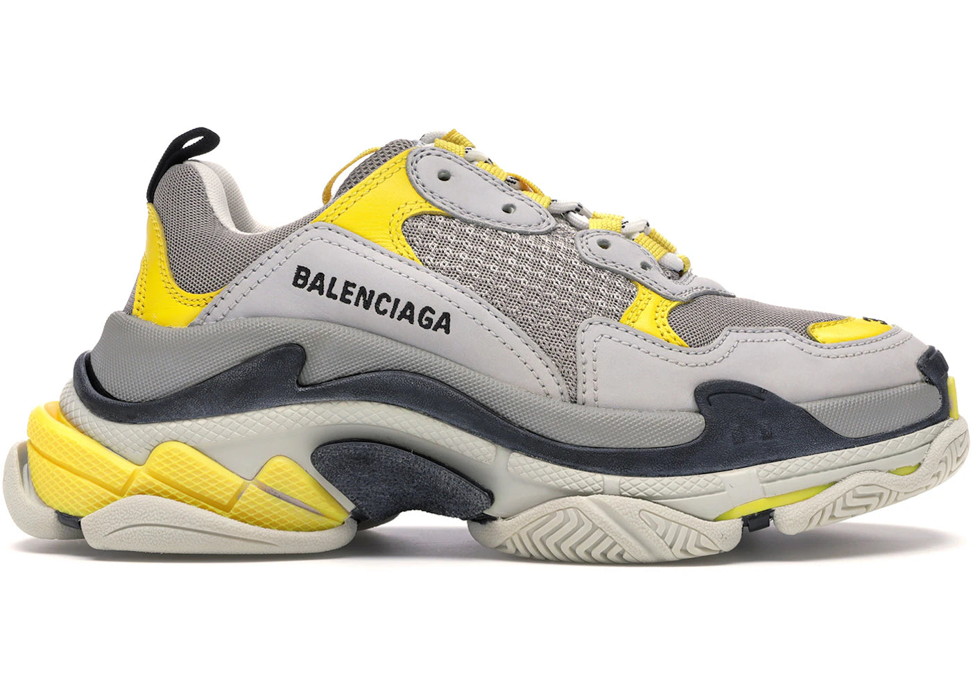 Balenciaga Triple S Grey Yellow (Women's)