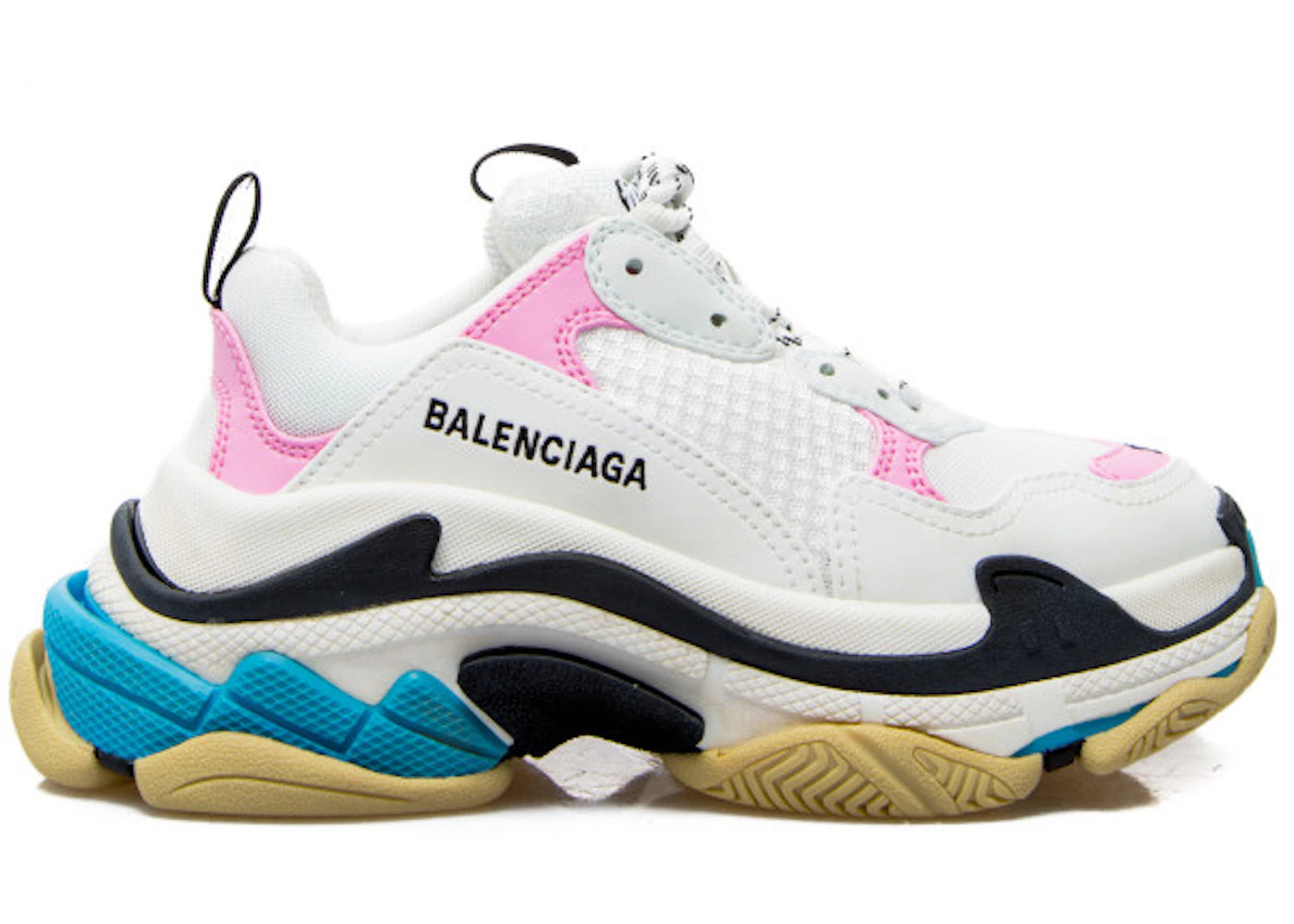 Balenciaga Triple S Light Pink Turquoise