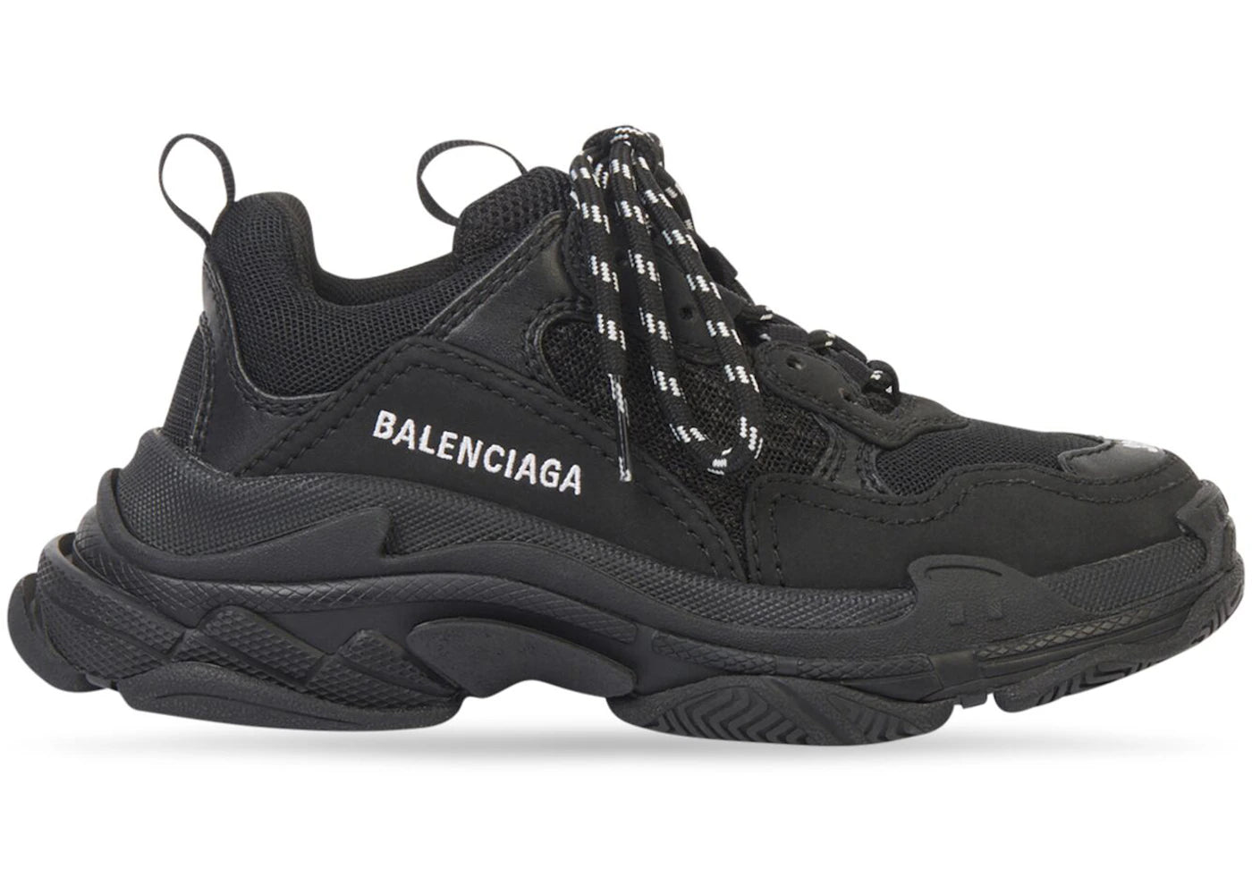 Balenciaga Triple S Black (Kids)