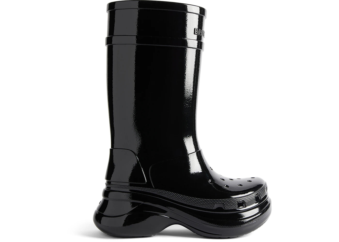 Balenciaga x Crocs Boot Black Patent (Women's)