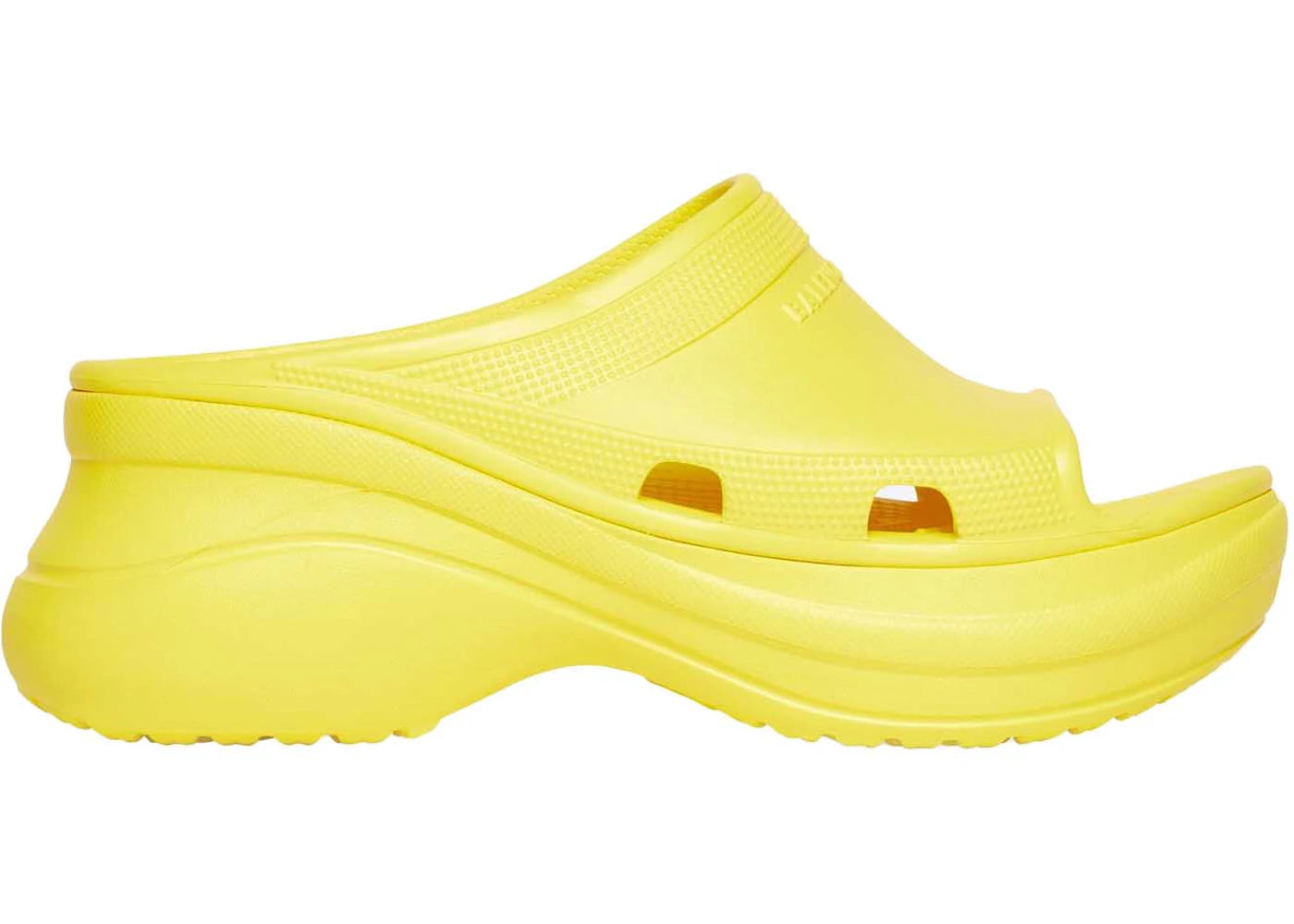 Balenciaga x Crocs Pool Slide Sandals Yellow (Women's)