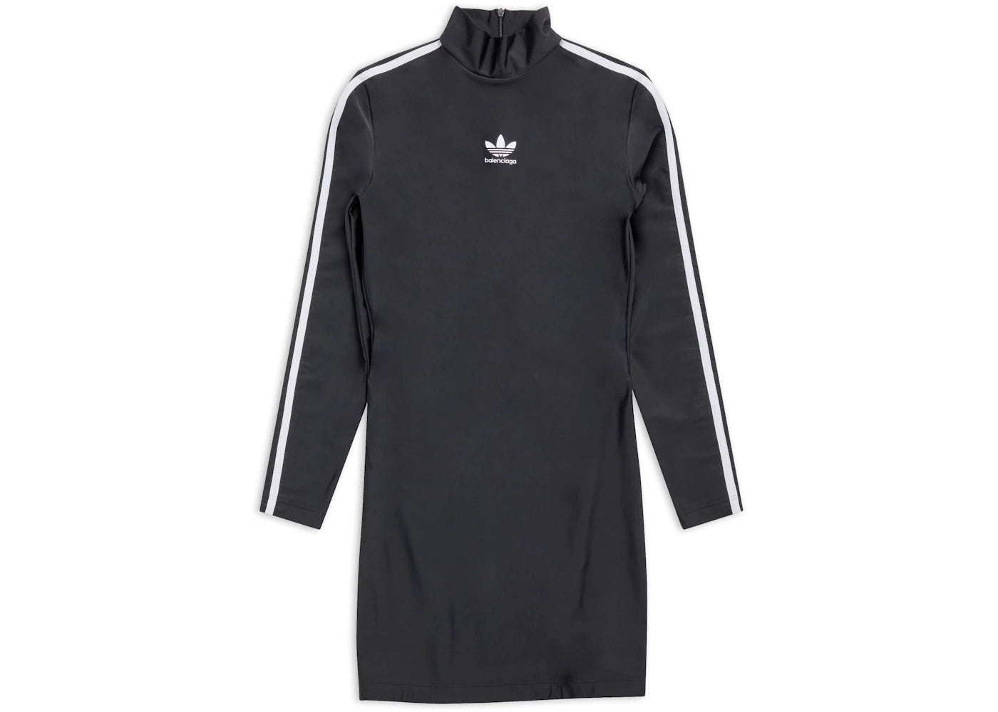 Balenciaga x adidas Long Sleeve Mini Dress Black