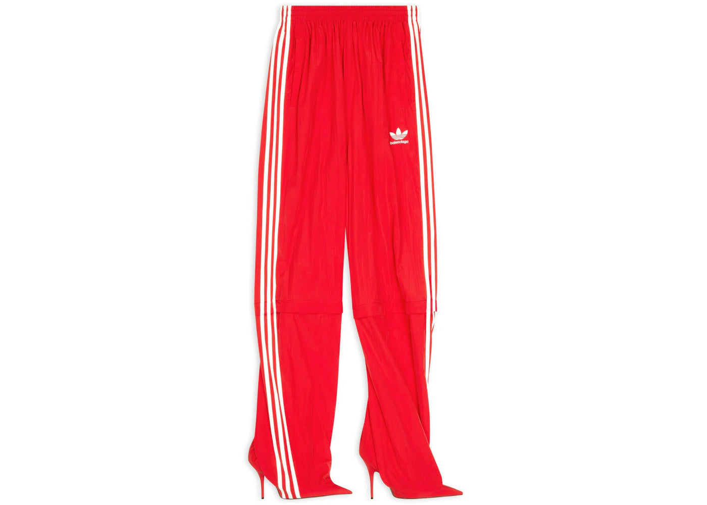 Balenciaga x adidas Pantashoes Red