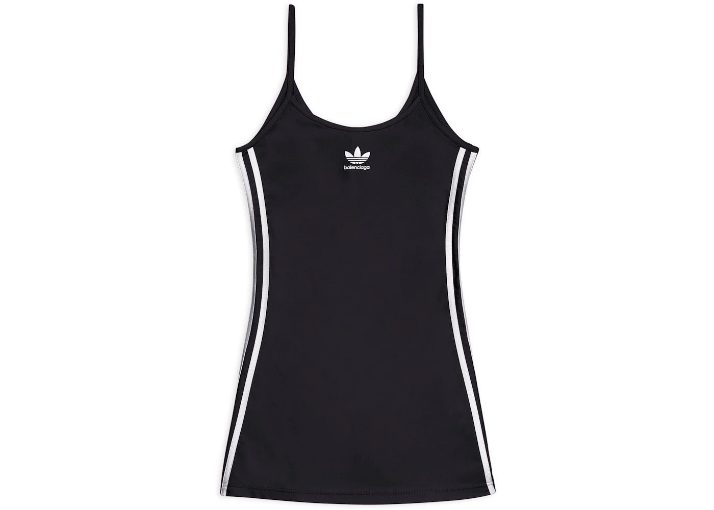 Balenciaga x adidas Strap Mini Dress Black