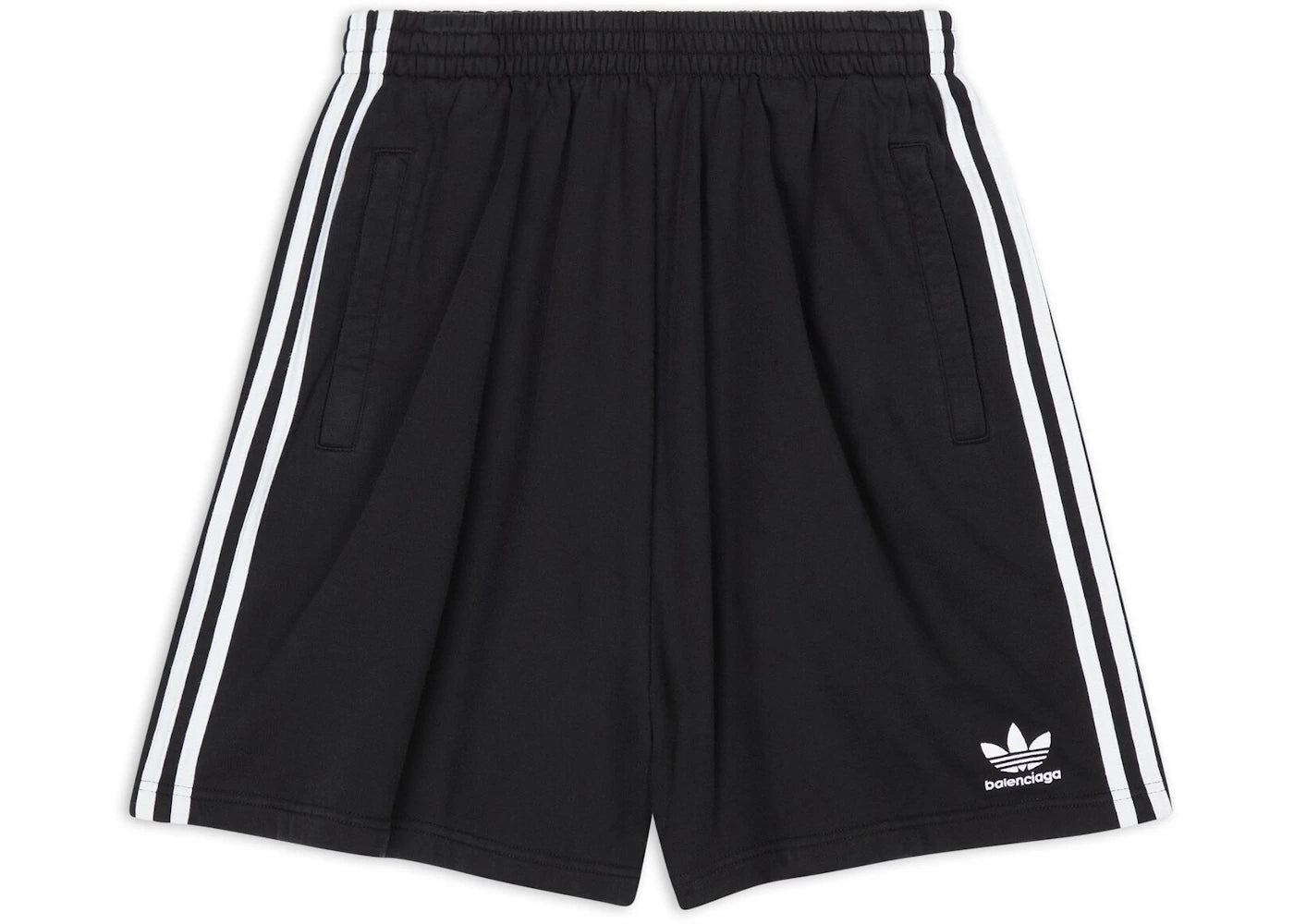 Balenciaga x adidas Unisex Large Shorts Black