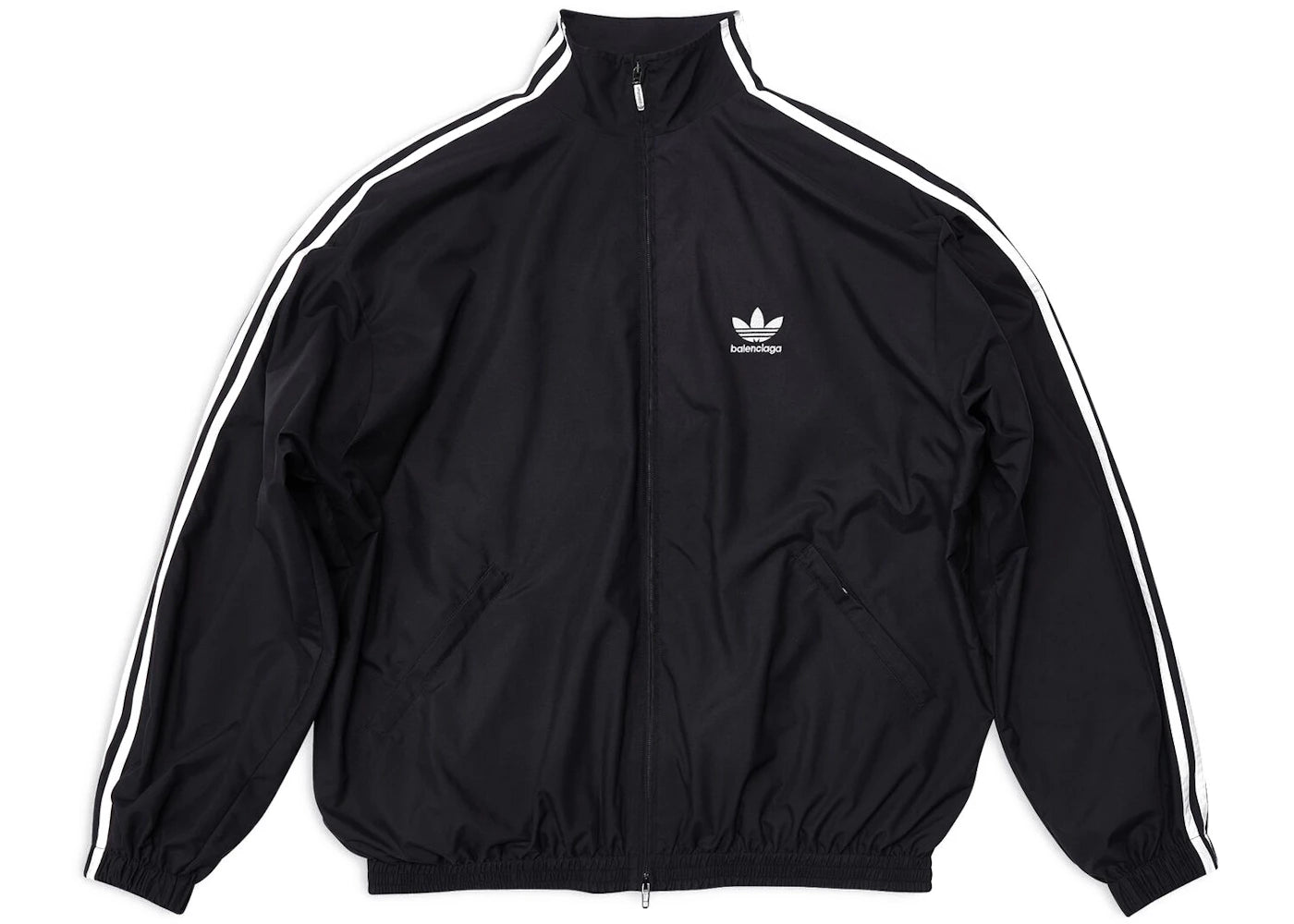 Balenciaga x adidas Women's Tracksuit Jacket Black White