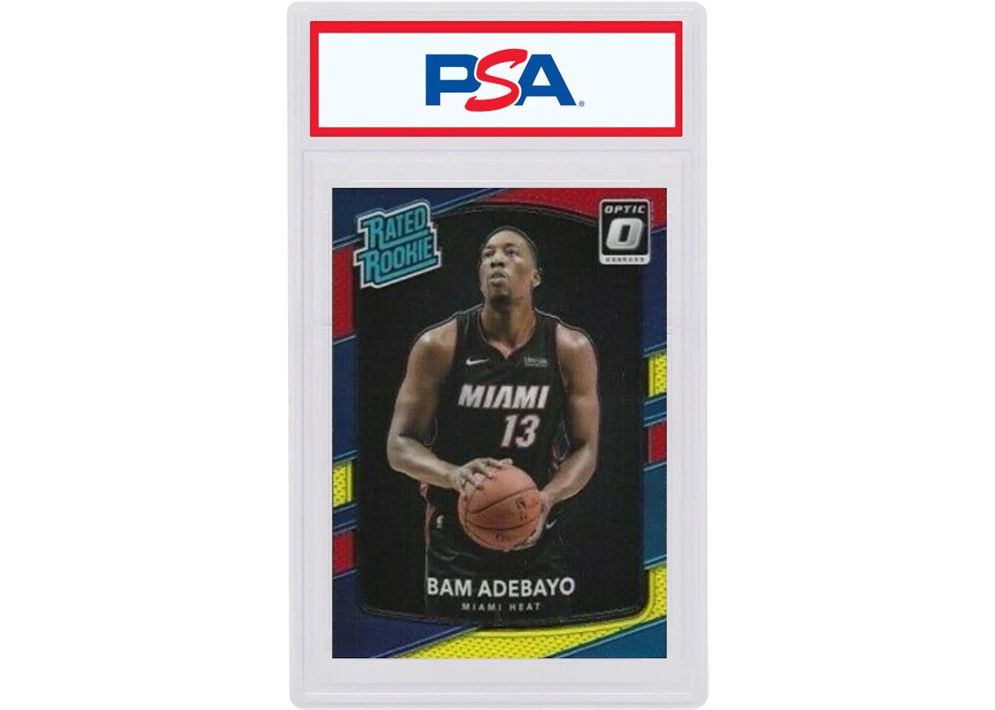 Bam Adebayo 2017 Donruss Optic Rookie Red/Yellow #187