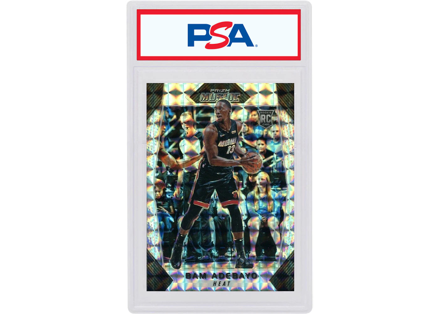 Bam Adebayo 2017 Panini Prizm Mosaic Rookie #86 (PSA or BGS Graded)